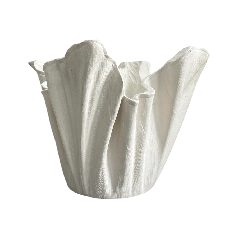 Wellenform Deko Vase